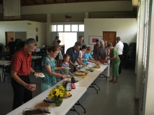 Church potluck