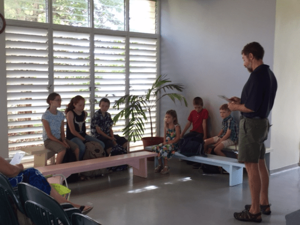 Blessing of the backpacks