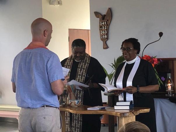 peter's installation